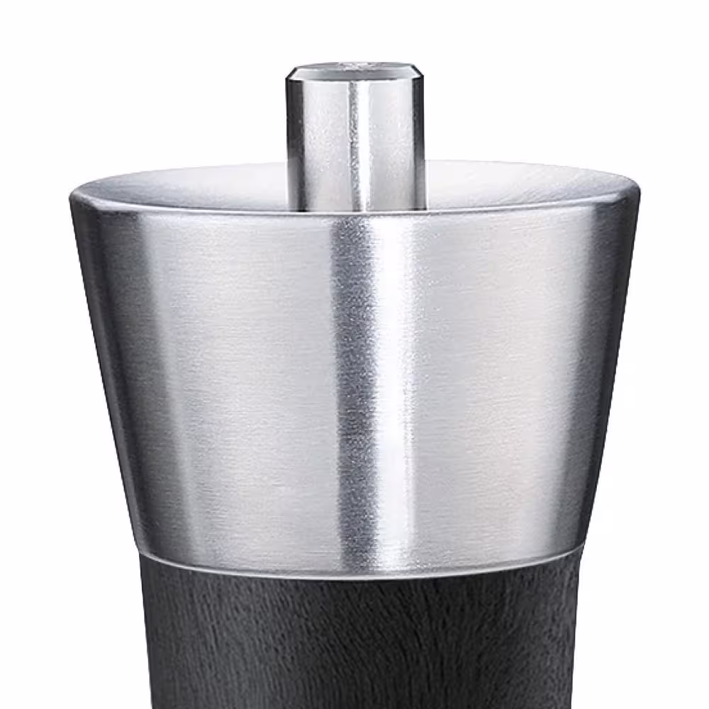 ZASSENHAUS 2 in. Dia. x 7 in. Black stained beechwood, 