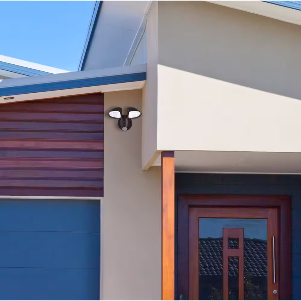 Westinghouse 18-Watt 180-Degree Bronze Motion Activated Outdoor Integrated LED Flood Security Light