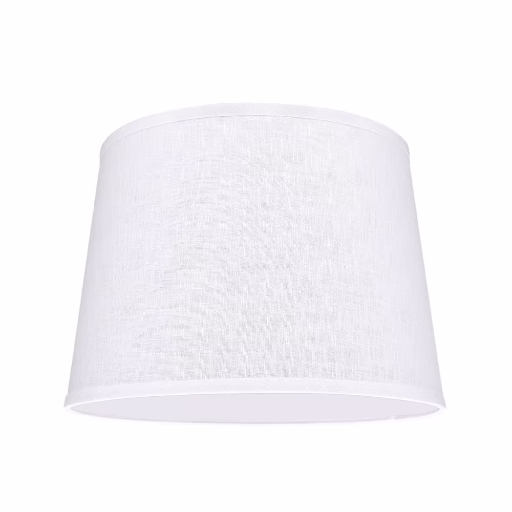 Aspen Creative Corporation 14 in. x 10 in. White Hardback Empire Lamp Shade