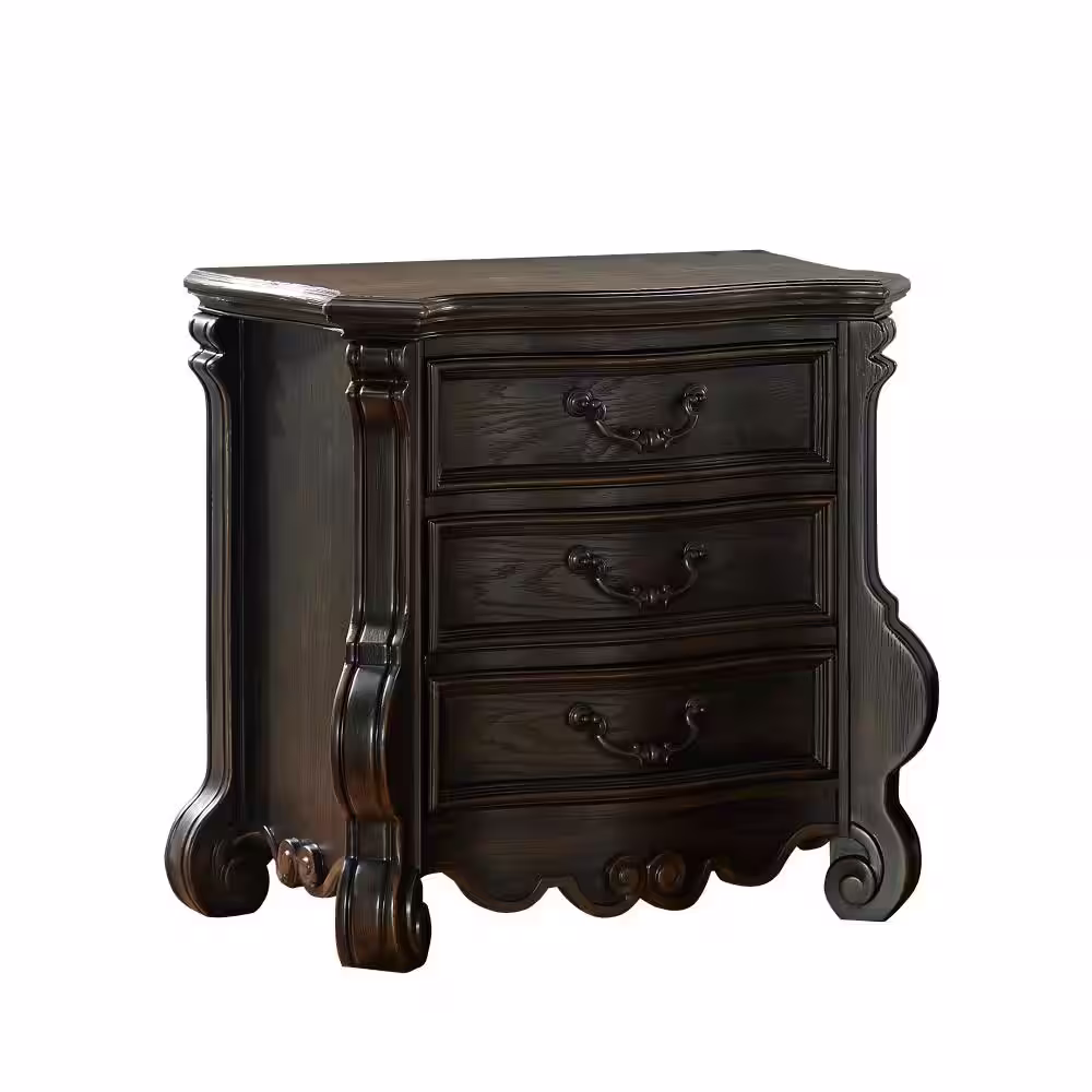 Steve Silver Rhapsody Brown 3-Drawer Nightstand