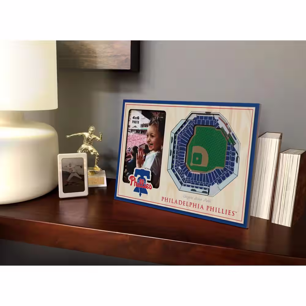 YouTheFan MLB Philadelphia Phillies 3D StadiumView Picture Frame - Citizens Bank Park
