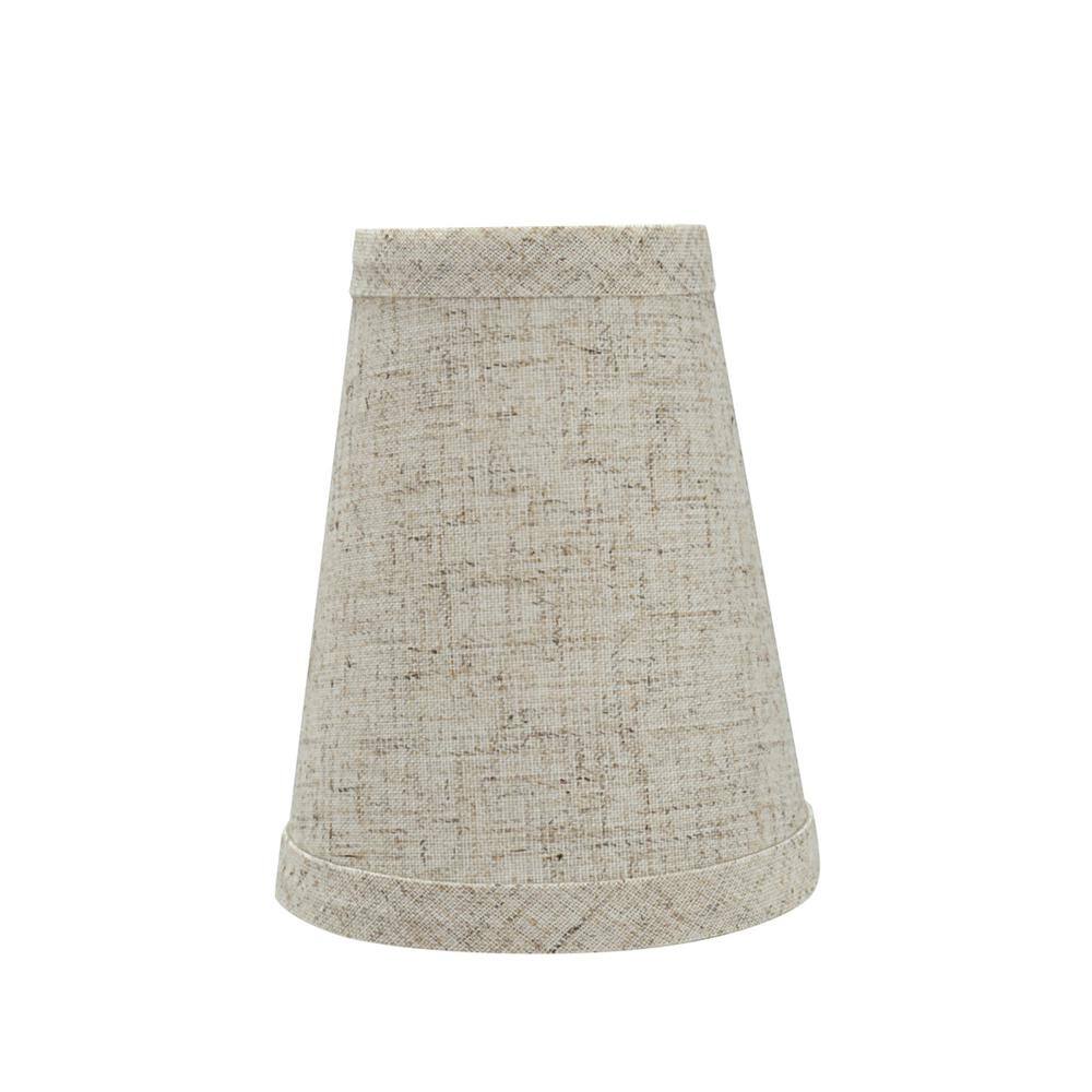 Aspen Creative Corporation 4 in. x 5 in. Beige Hardback Empire Lamp Shade (9-Pack)