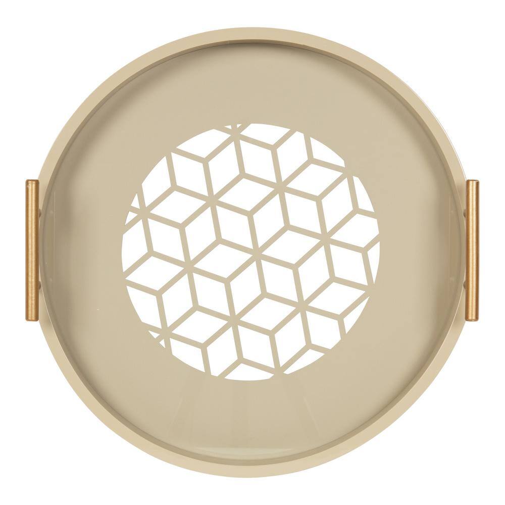 Kate and Laurel Caspen Natural Decorative Tray