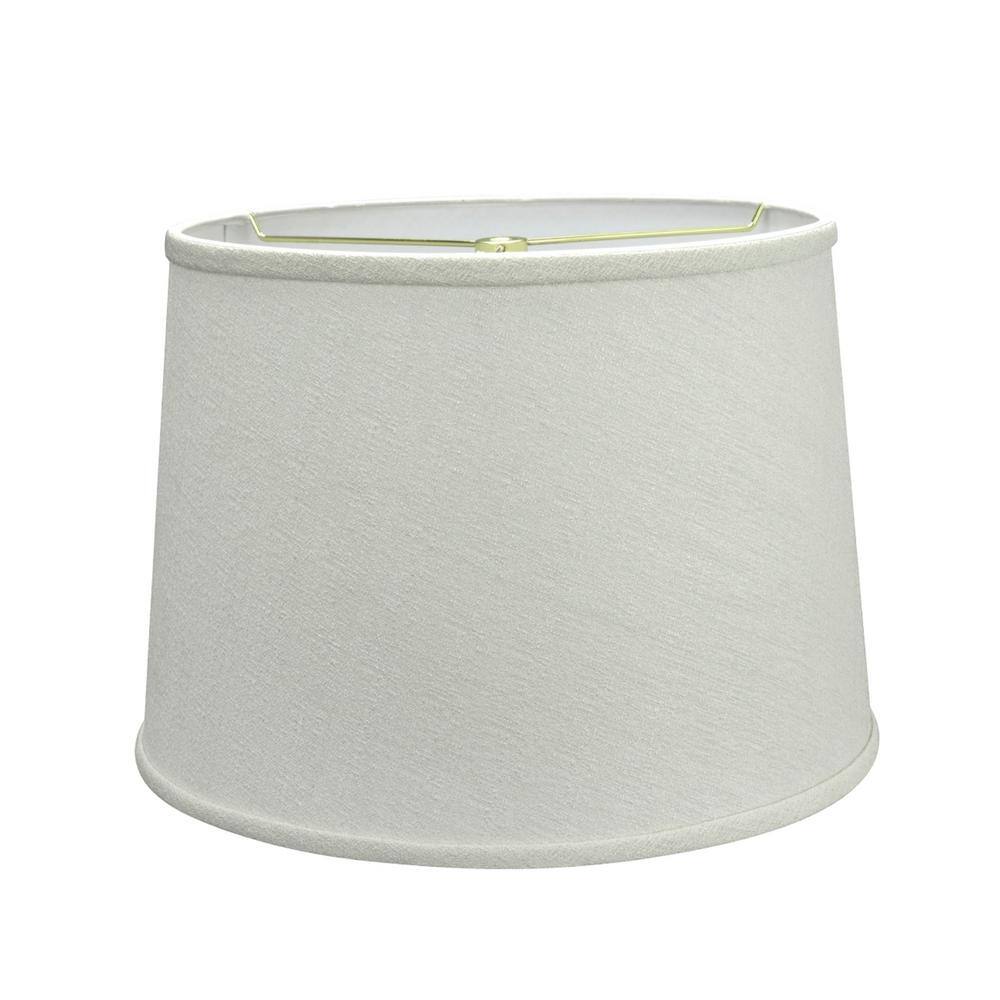 Aspen Creative Corporation 14 in. x 10 in. Off White Hardback Empire Lamp Shade