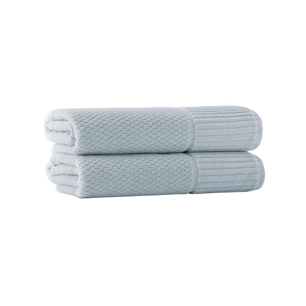 None Timaru 8 Piece Waterfall Turkish Cotton Wash Towels Set