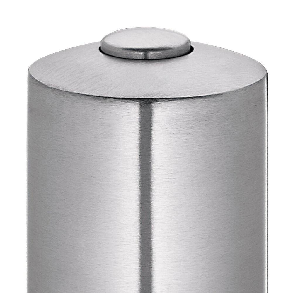 None Gera Electric Pepper Mill, s/s, Acrylic, 2.5 in. Dia x 7 in.