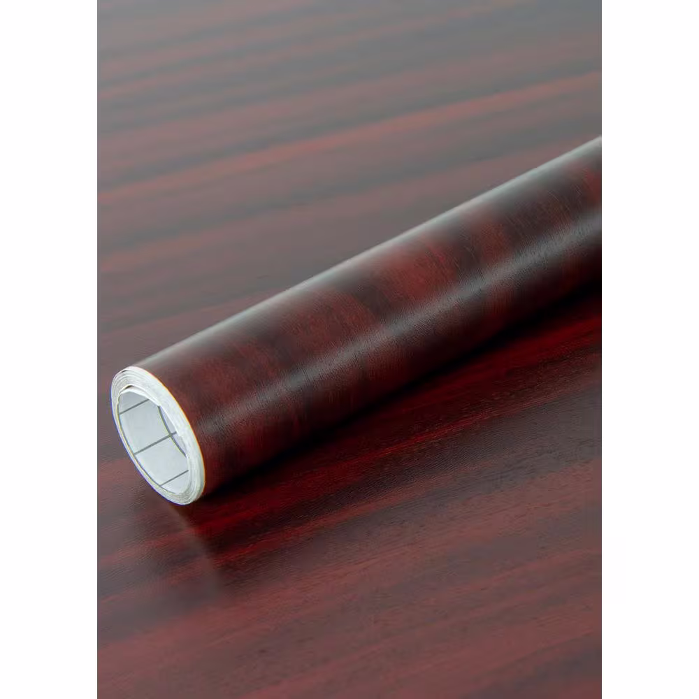 Fablon Mahogany Wall Adhesive Film (Set of 2)