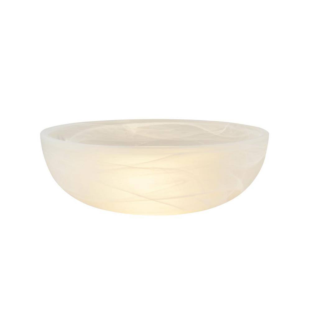 None 3-3/8 in. H x 9-3/8 in. Dia/Frosted Glass Shade For Torchiere Lamp, Swag Lamp and Pendant&Island Fixture.