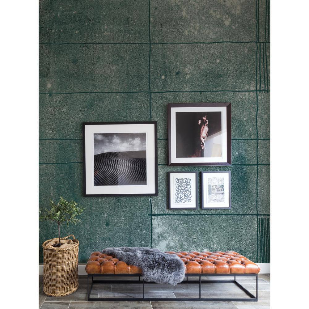 None Panes Forest Geometric Non Woven Wall Mural