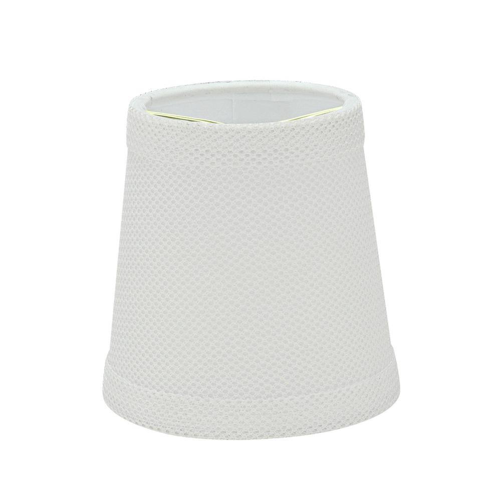 Aspen Creative Corporation 4 in. x 4 in. White Hardback Empire Lamp Shade (2-Pack)