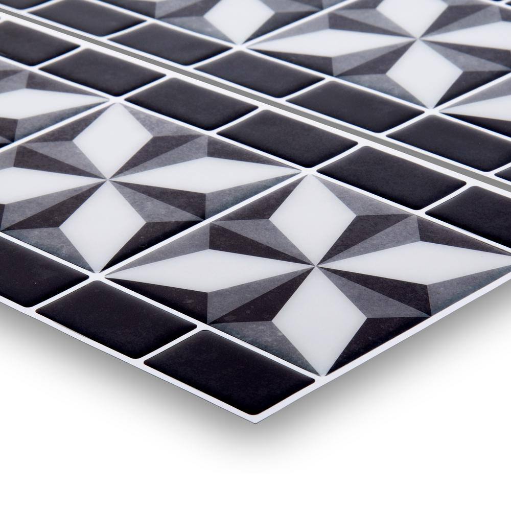 None Peel and Stick Wall Tiles for Kitchen Backsplash Bathroom and Living Room