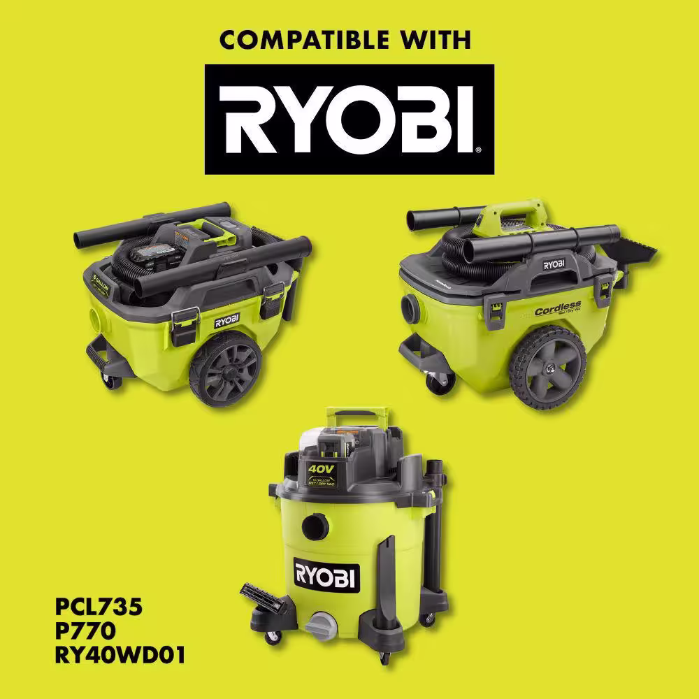 RYOBI 1-7/8 in. 6-Piece Wet/Dry Accessory Kit