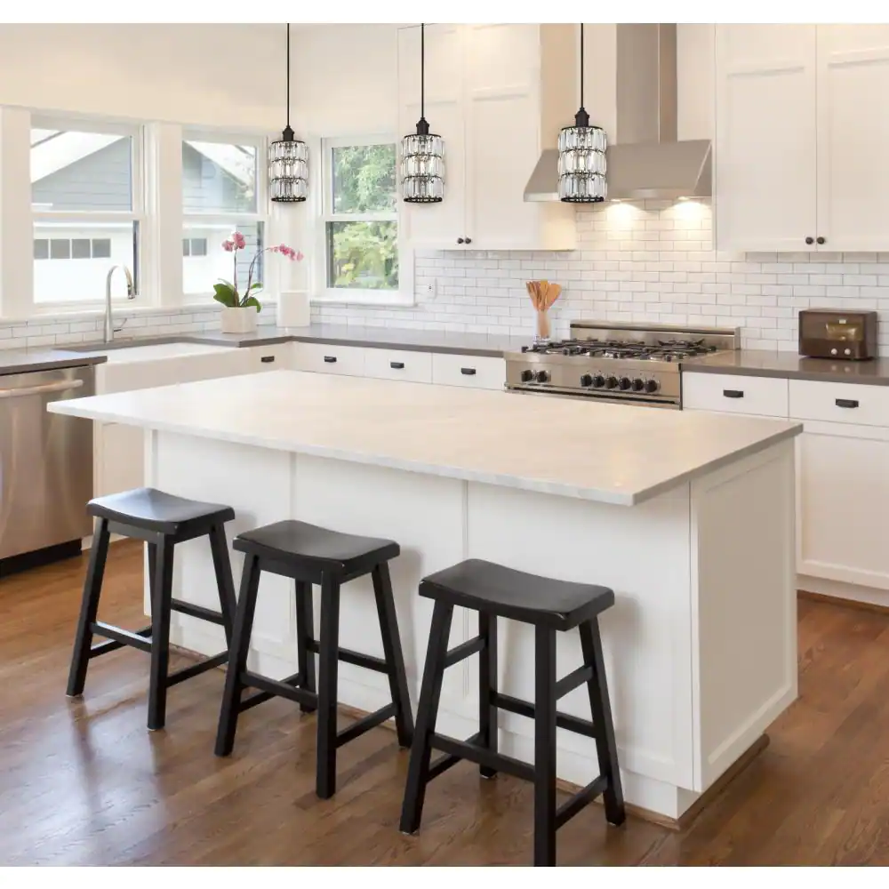 Westinghouse Sophie 1-Light Oil Rubbed Bronze Mini Pendant with Crystal Prism Shade