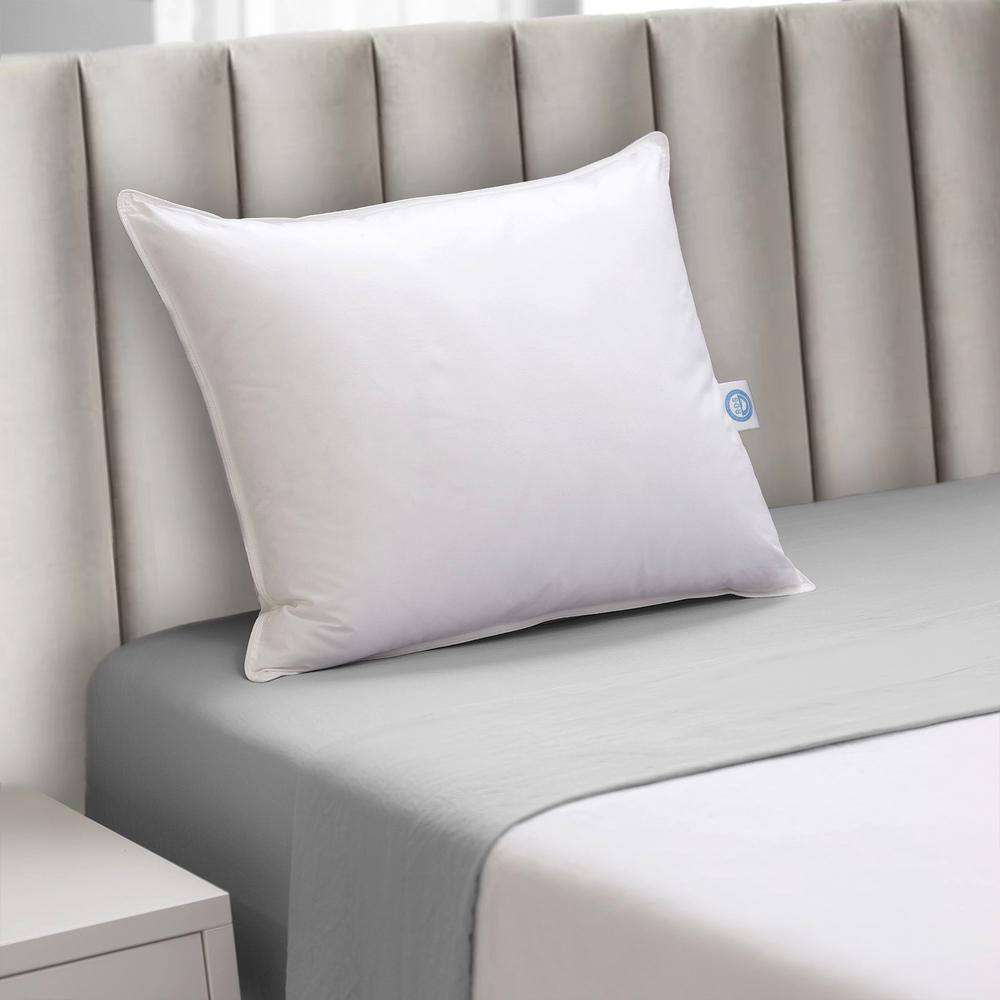 Allied Home 233 Thread Count White Goose Down 550 Fill Power RDS King Pillow