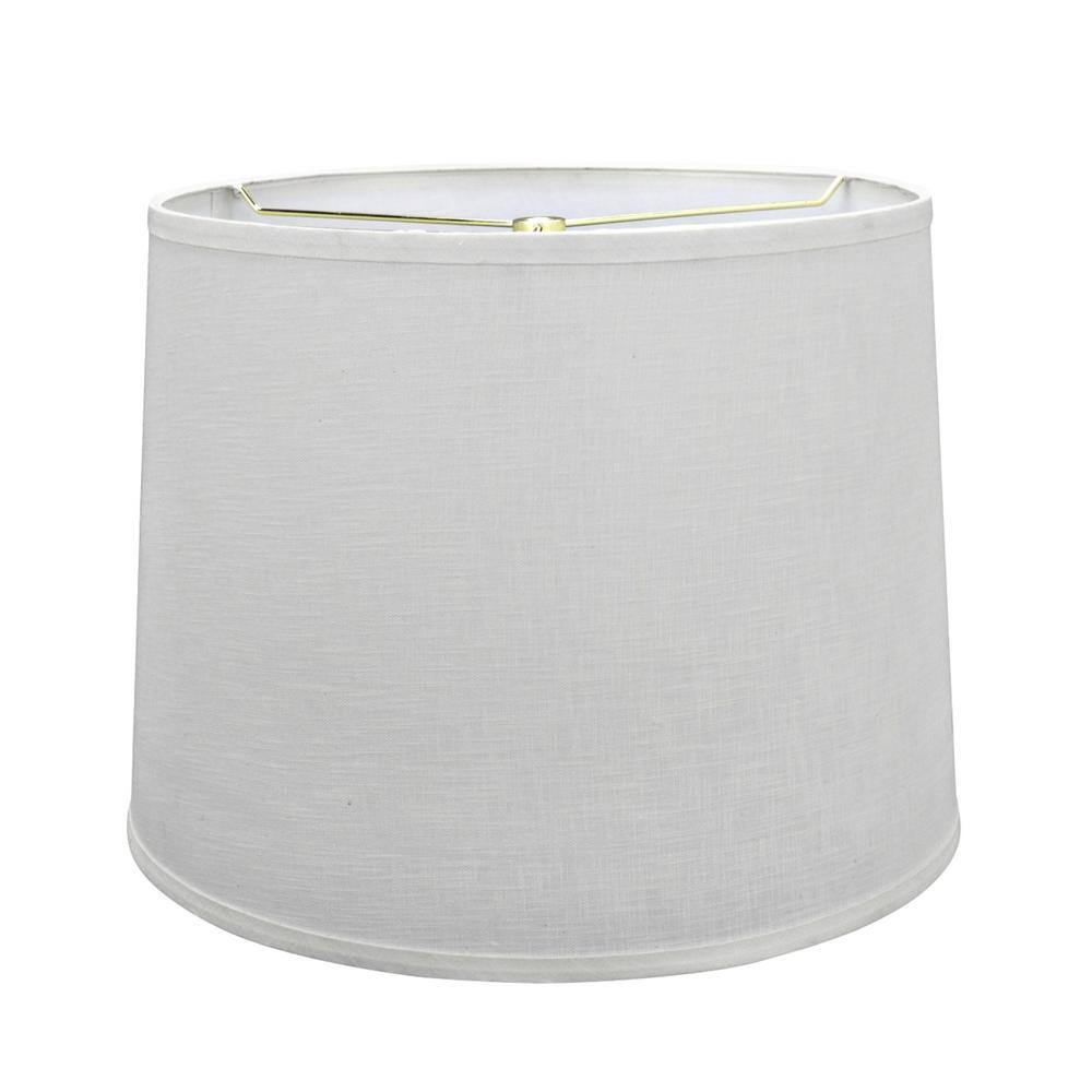 Aspen Creative Corporation 16 in. x 12 in. Off White Hardback Empire Lamp Shade