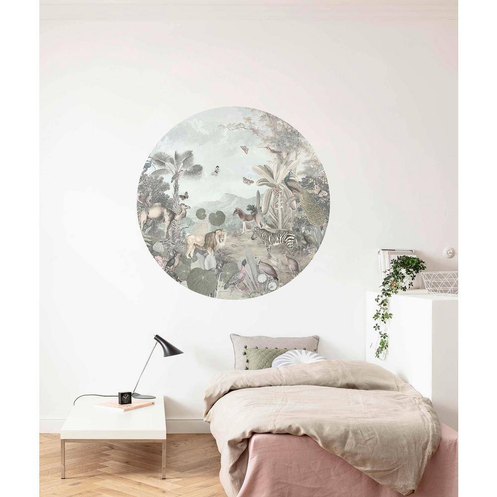 Komar Utopia Multi-Colored Non Woven Dot Decal