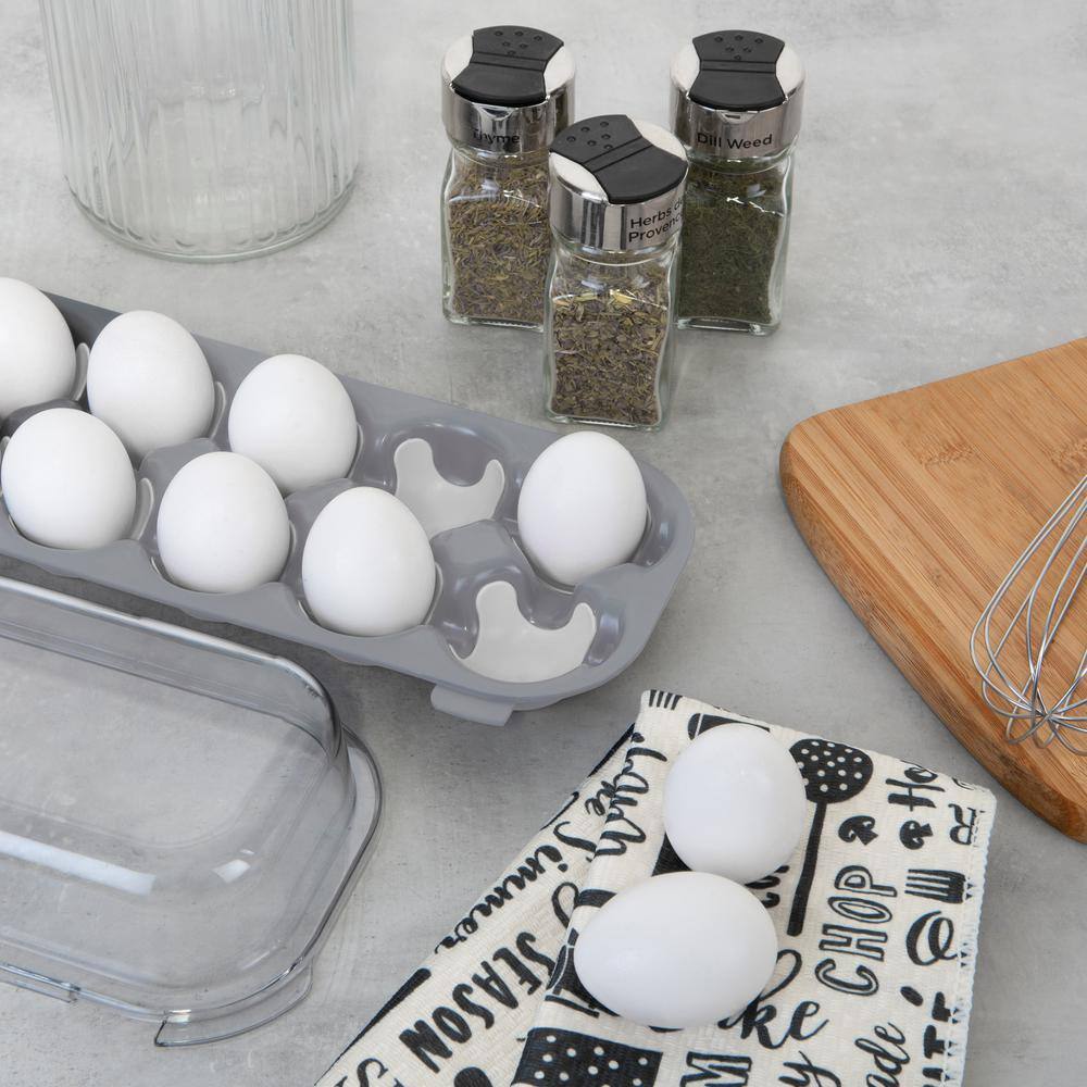 Kitchen Details 12 Egg Holder with Lid