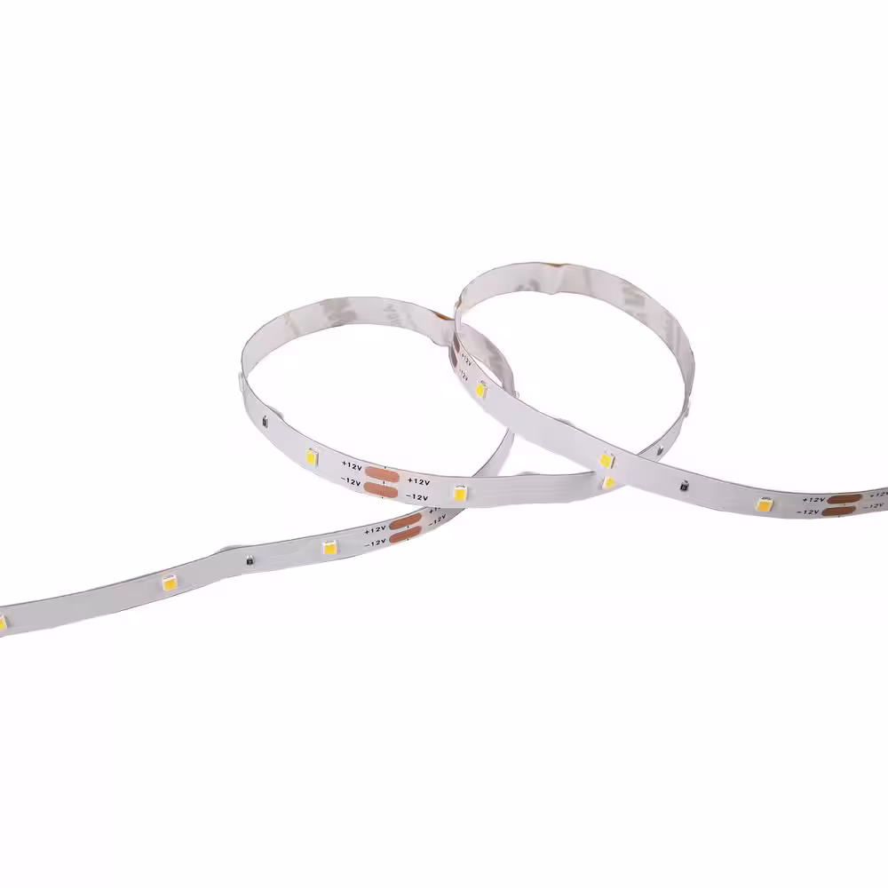 None 16 ft. White Plug-in Integrated LED Under Cabinet Strip Light