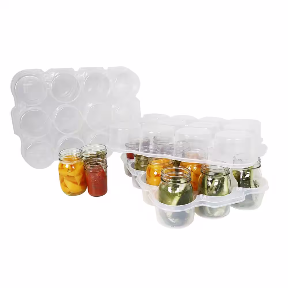 ROOTS & HARVEST Safe Crate for Quart Jars