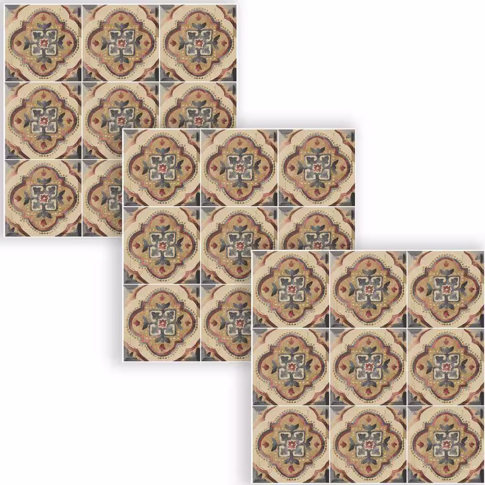 WallPops Palais Multi-Color Tile Decal Kit