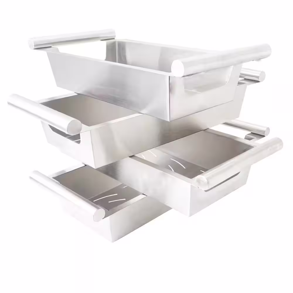 BOANN Large Modern Kitchen Sink Colander Fits 17 in. Opening in Satin Stainless