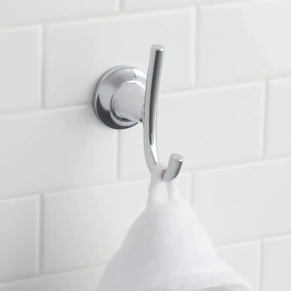 Glacier Bay Constructor Single Robe Hook in Chrome