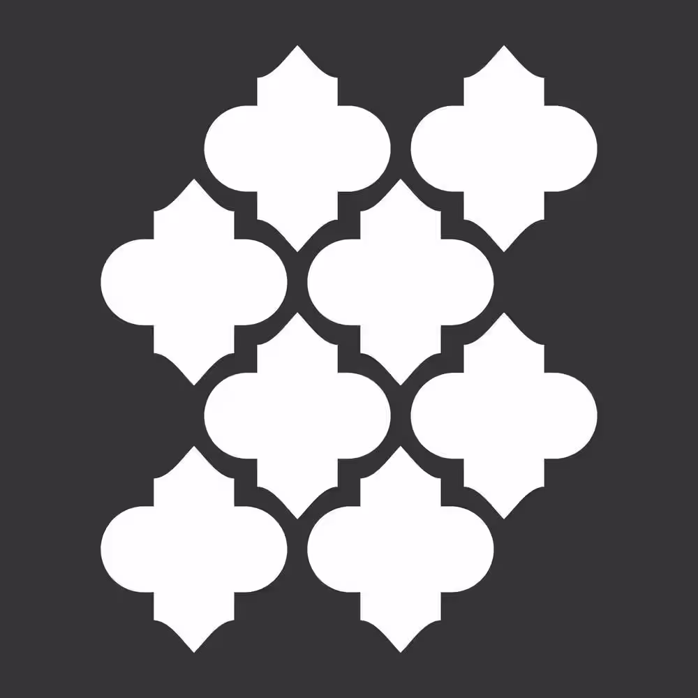 Stencil Ease 19.5 in. x 19.5 in. Agadir Wall Painting Stencil