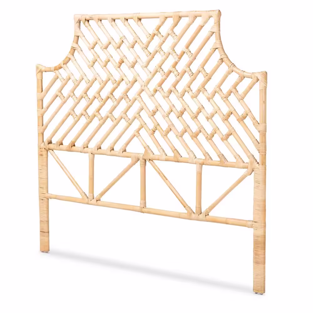 bali & pari Jayliah Brown Queen Headboard