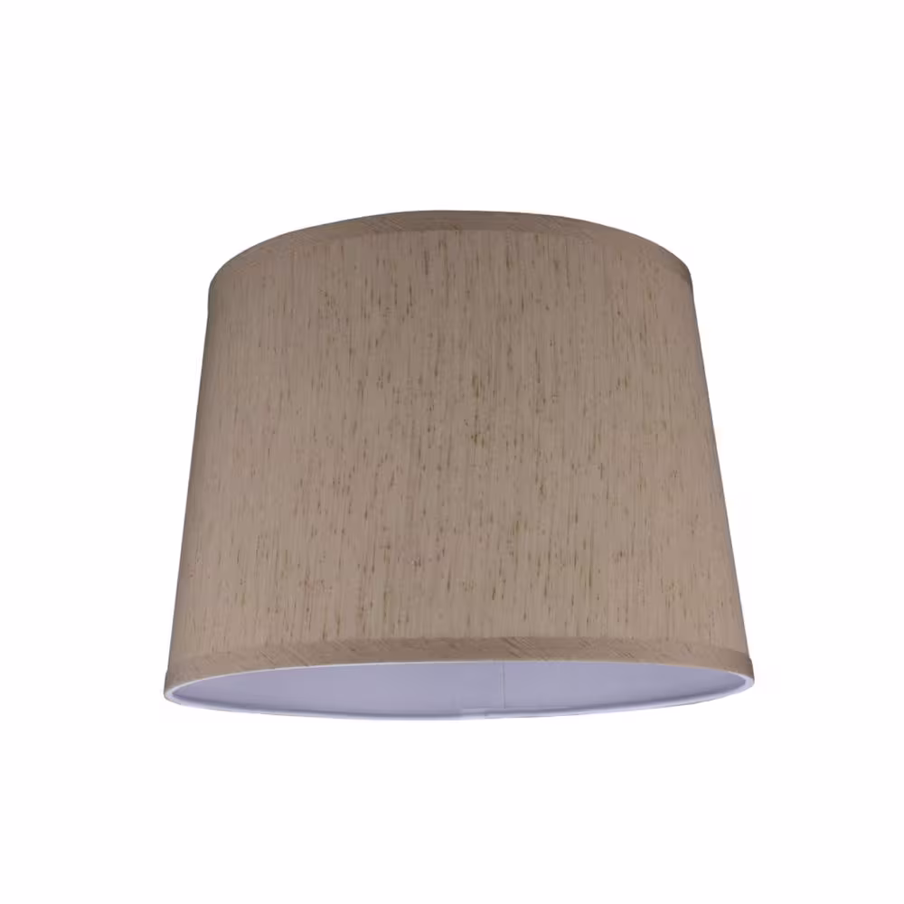 Aspen Creative Corporation 14 in. x 10 in. Yellowish Brown Hardback Empire Lamp Shade