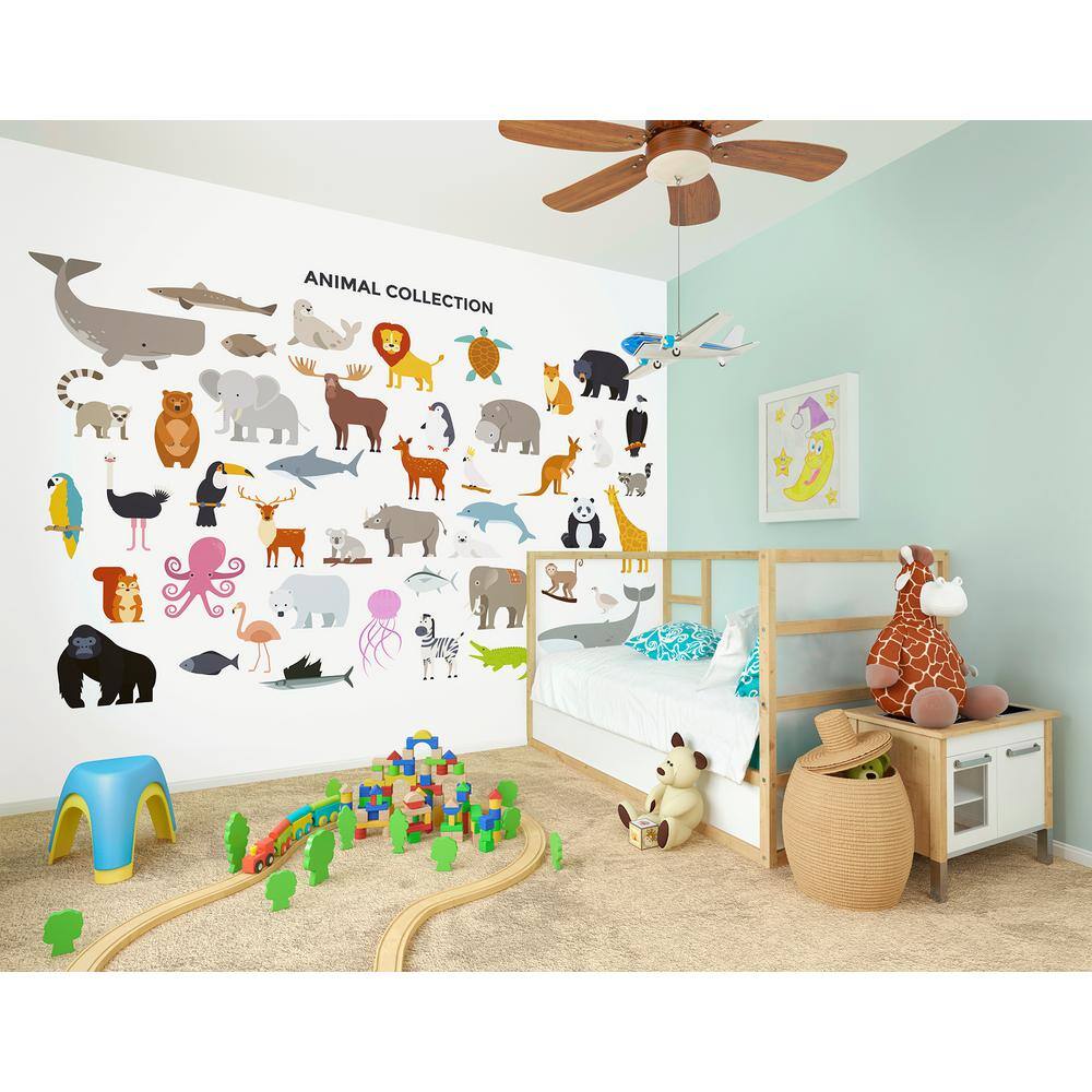 OhPopsi Animal Collection Wall Mural