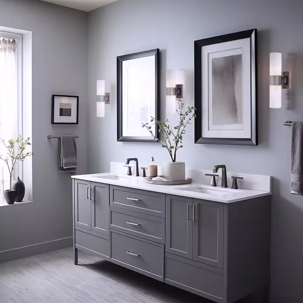 Minka Lavery 4.5 in. Brushed Nickel Wall Sconce