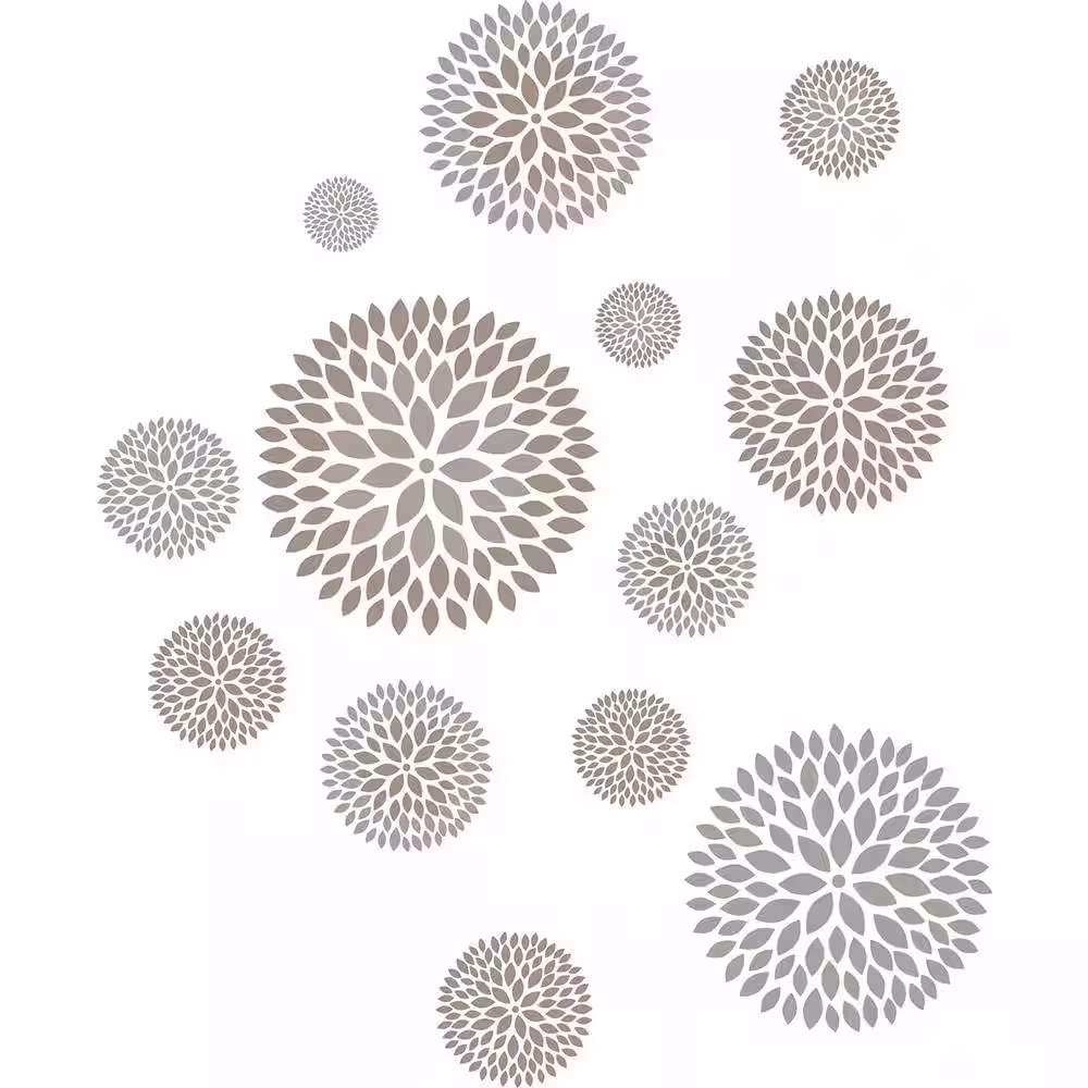 WallPops 39 in. x 17.25 in. Starburst Wall Decal