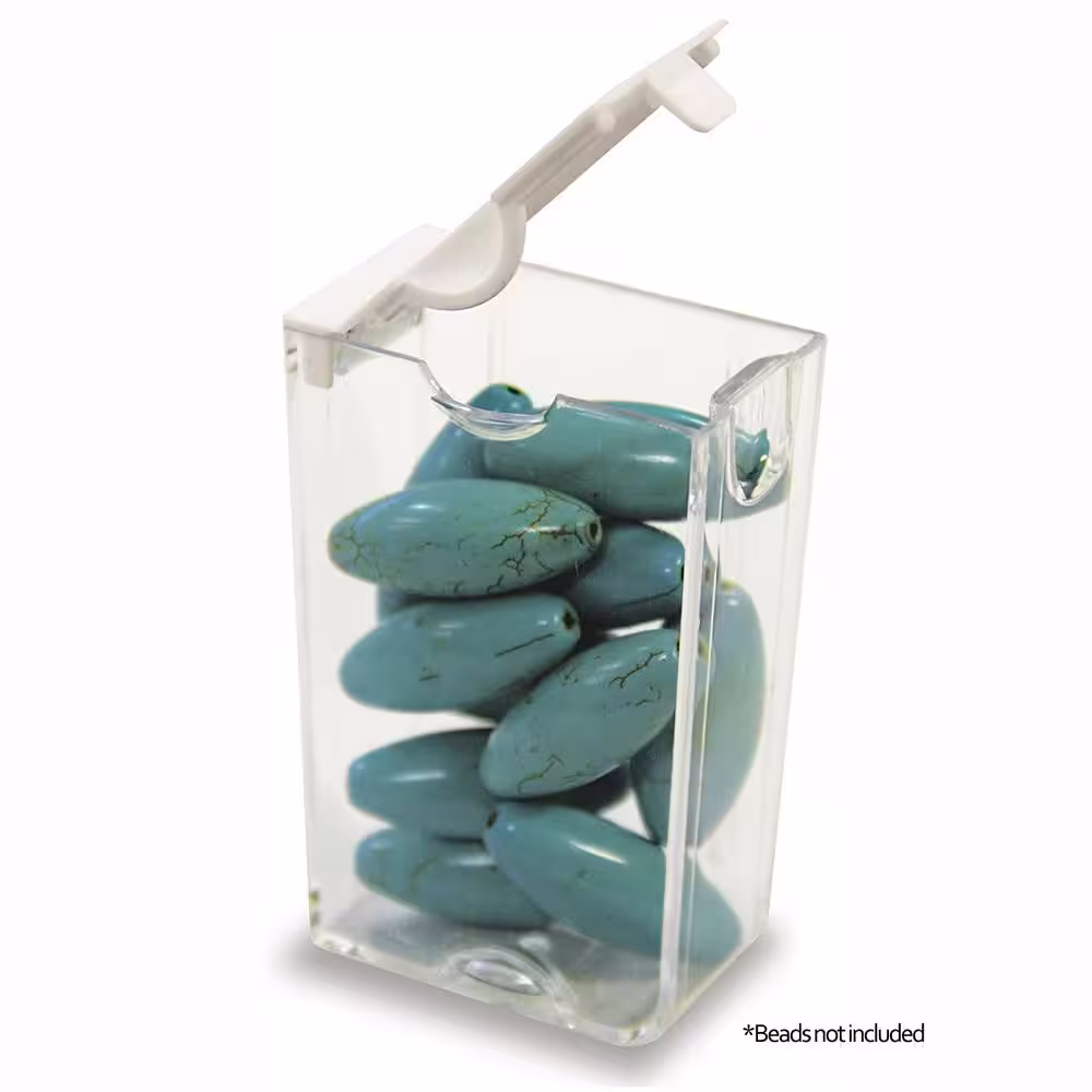 None Elizabeth Ward 3 Piece Craft Supplies Containers, Large