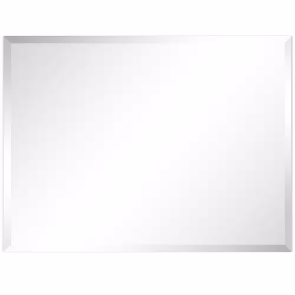 Empire Art Direct Frameless Beveled Prism Rectangle Wall Mirror(Product Width in.30 x Product Height in.40)