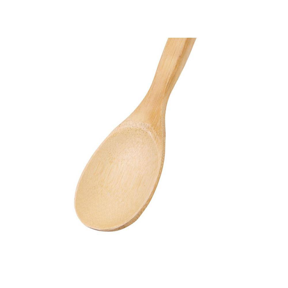 None Burnished Bamboo Mixing Spoon, 18 in.