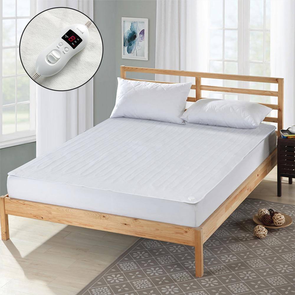 Gymax 54''x75'' Electric Blanket Heated Mattress Pad Twin Size w/Overheat Protection