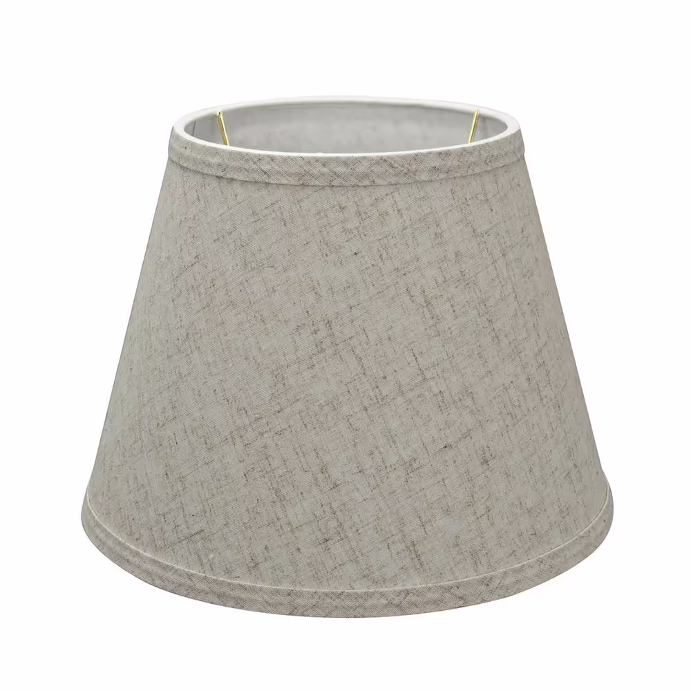 Aspen Creative Corporation 10 in. x 7.5 in. Beige Hardback Empire Lamp Shade