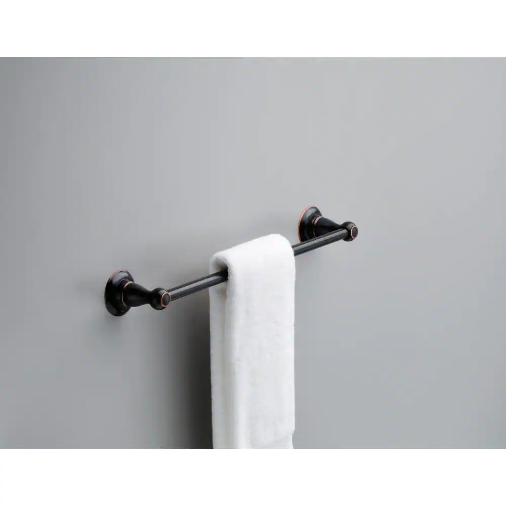 Delta Porter 18 in. Towel Bar in Oil Rubbed Bronze