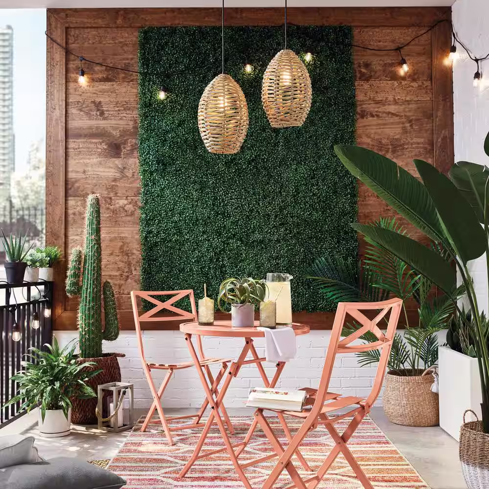 Honey-Can-Do 15.5 Gal. Seagrass Storage Baskets in Natural White (3-Pack)