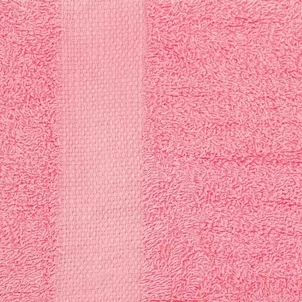 The Clean Store 10 Piece Pink Cotton Bath Towel Set (2 Bath Towels, 2 Hand Towels and 6 Washcloths)