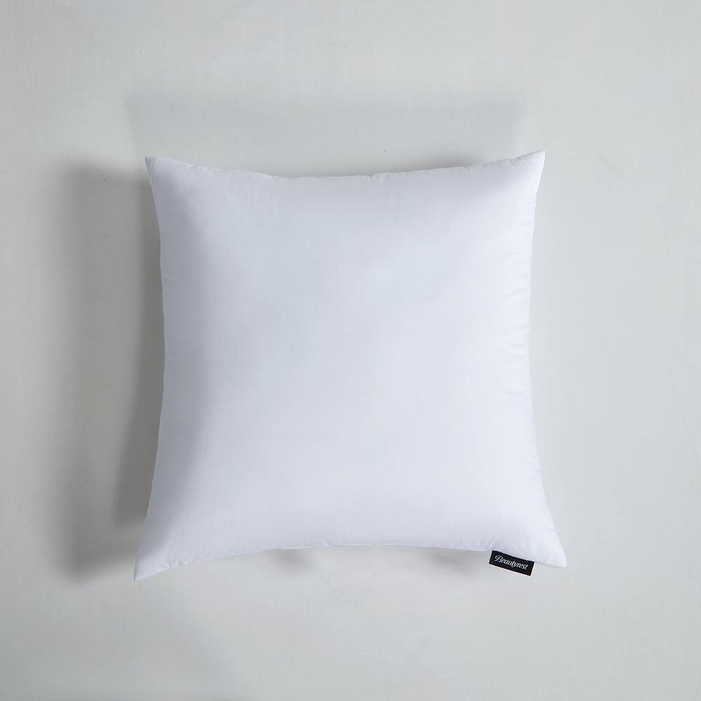 Beautyrest 100% Cotton Softy-around 95 Feather 5-Down Firm Euro Pillow 2-Pack