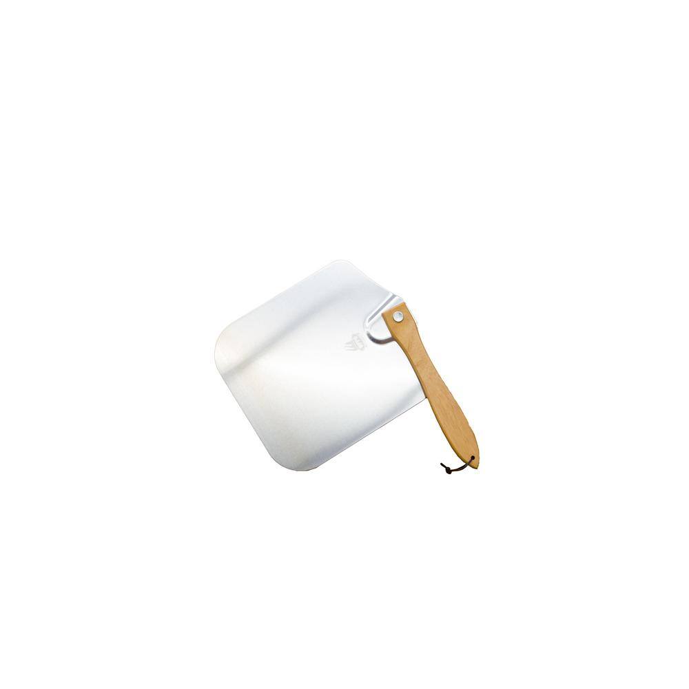 None 12 in. x 25 in. Folding Peel with Wooden Handle