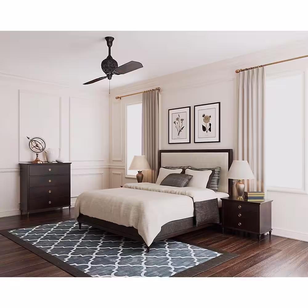 Hunter Midas 1886 Limited Edition 60 in. Indoor Black Ceiling Fan