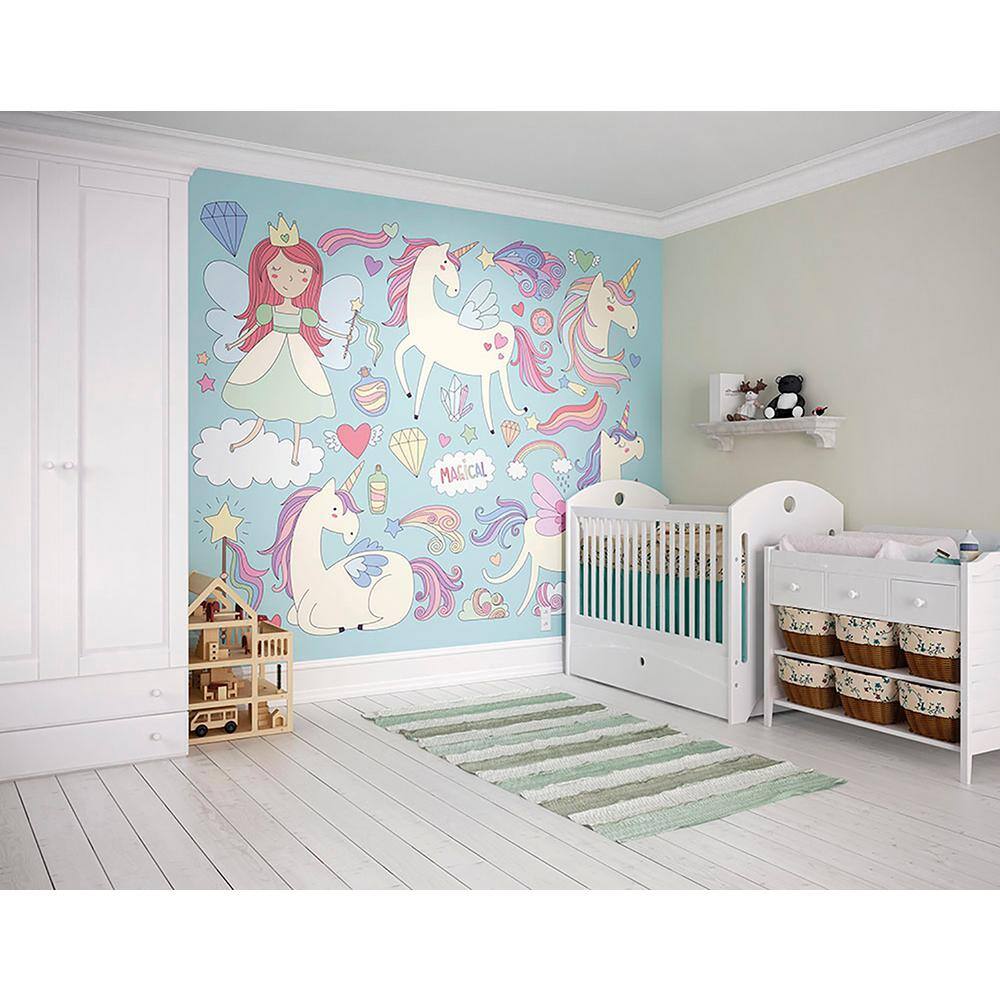 OhPopsi Unicorn Magic Wall Mural