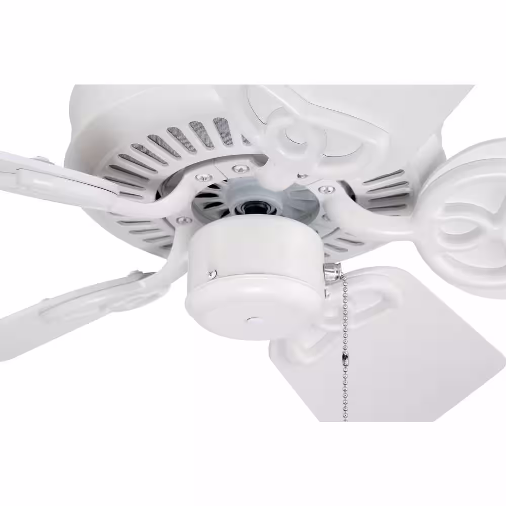CRAFTMADE Piccolo 30 in. Indoor/Outdoor Dual Mount 3-Speed Reversible Motor Ceiling Fan in White Finish