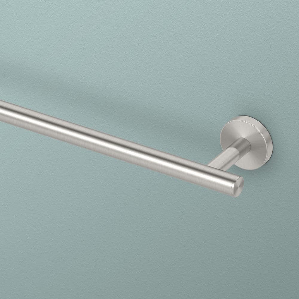 Gatco Level 24 in. Towel Bar in Brushed Nickel