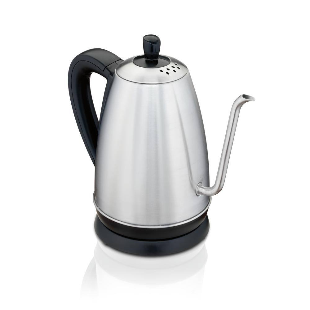 Hamilton Beach 5-Cup Stainless Steel Cord Free Electric Gooseneck Kettle