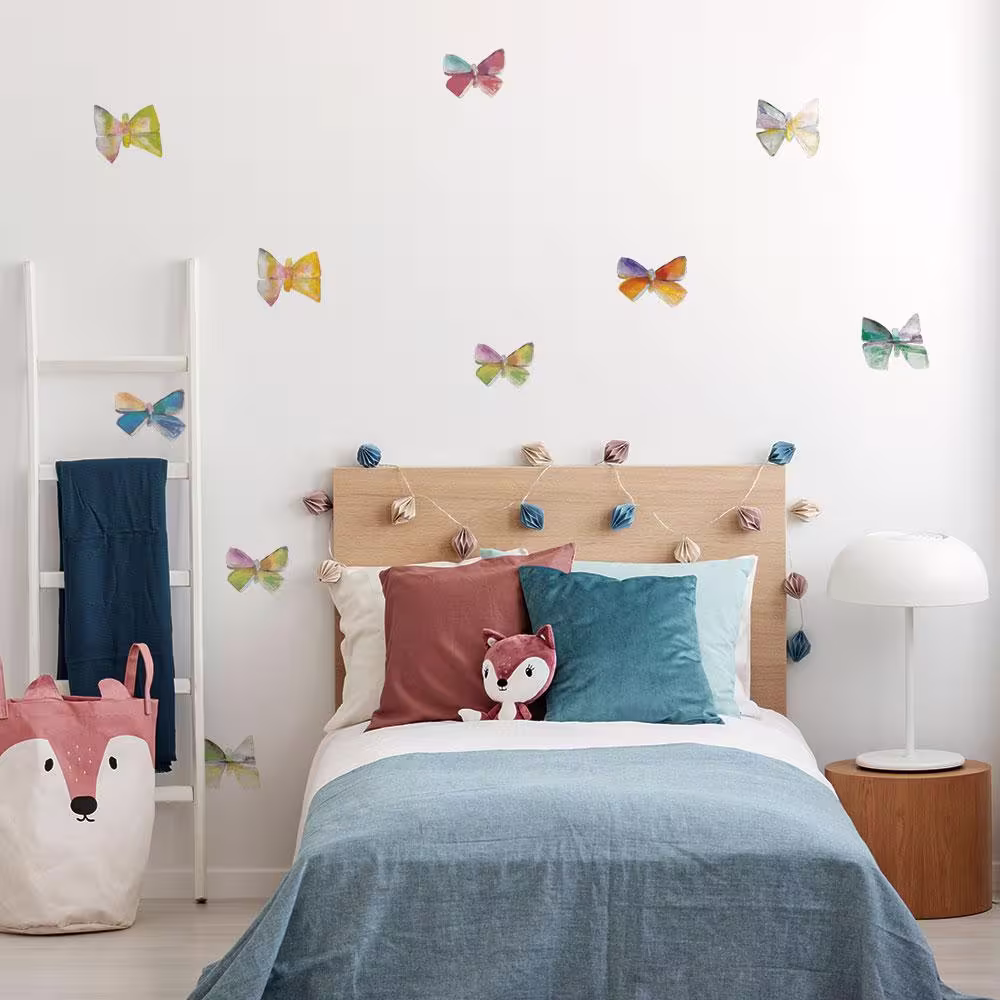 Tempaper Painted Butterfly Peel and Stick Wall Decals (Set of 10)