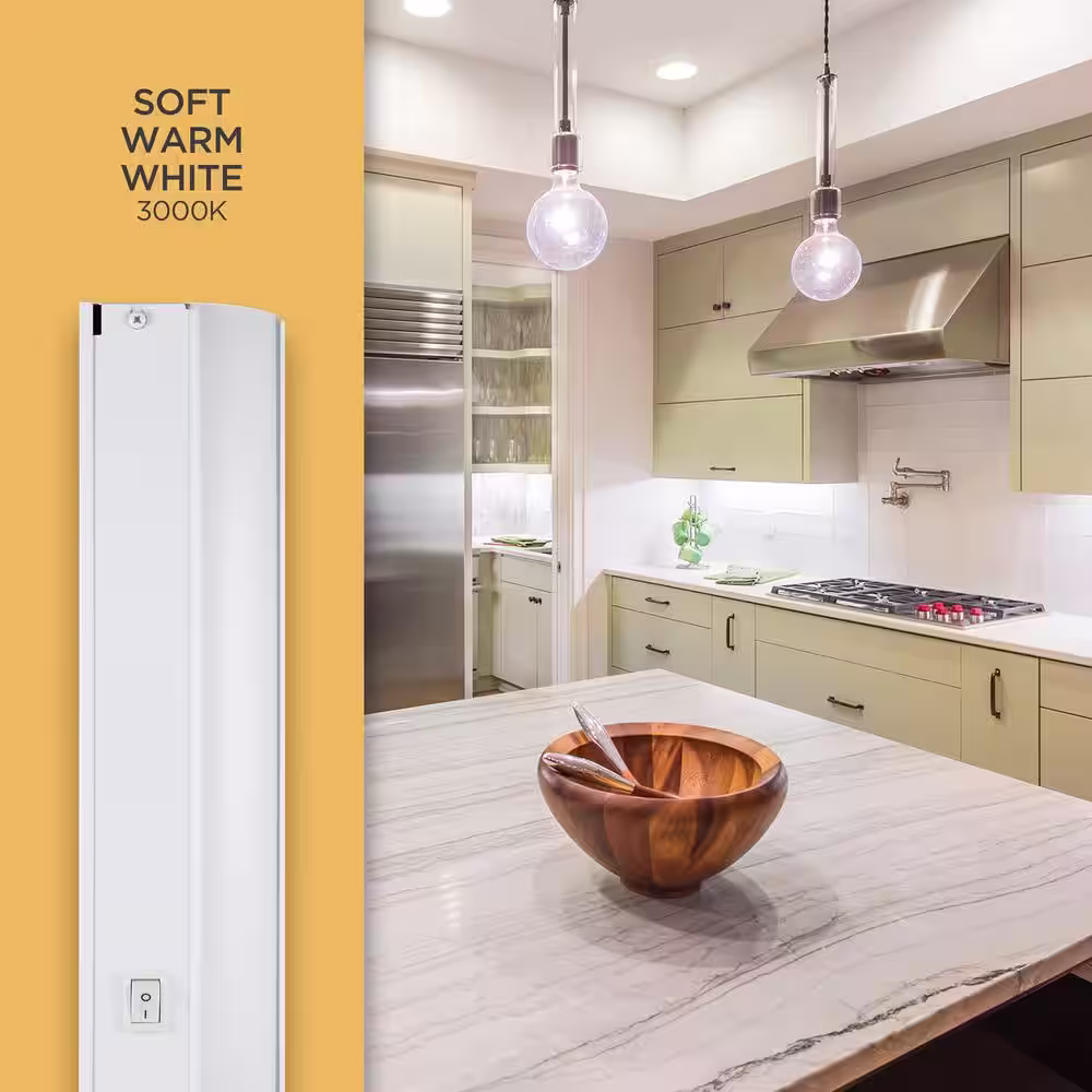 ULTRA PROGRADE ProWire Direct Wire 24 in. LED White Under Cabinet Light