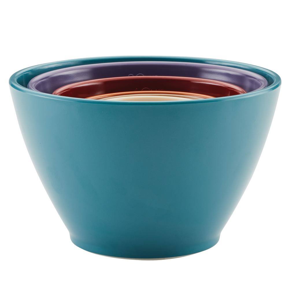 Rachael Ray Cucina Melamine Nesting Measuring Cups, 6-Piece, Assorted Colors